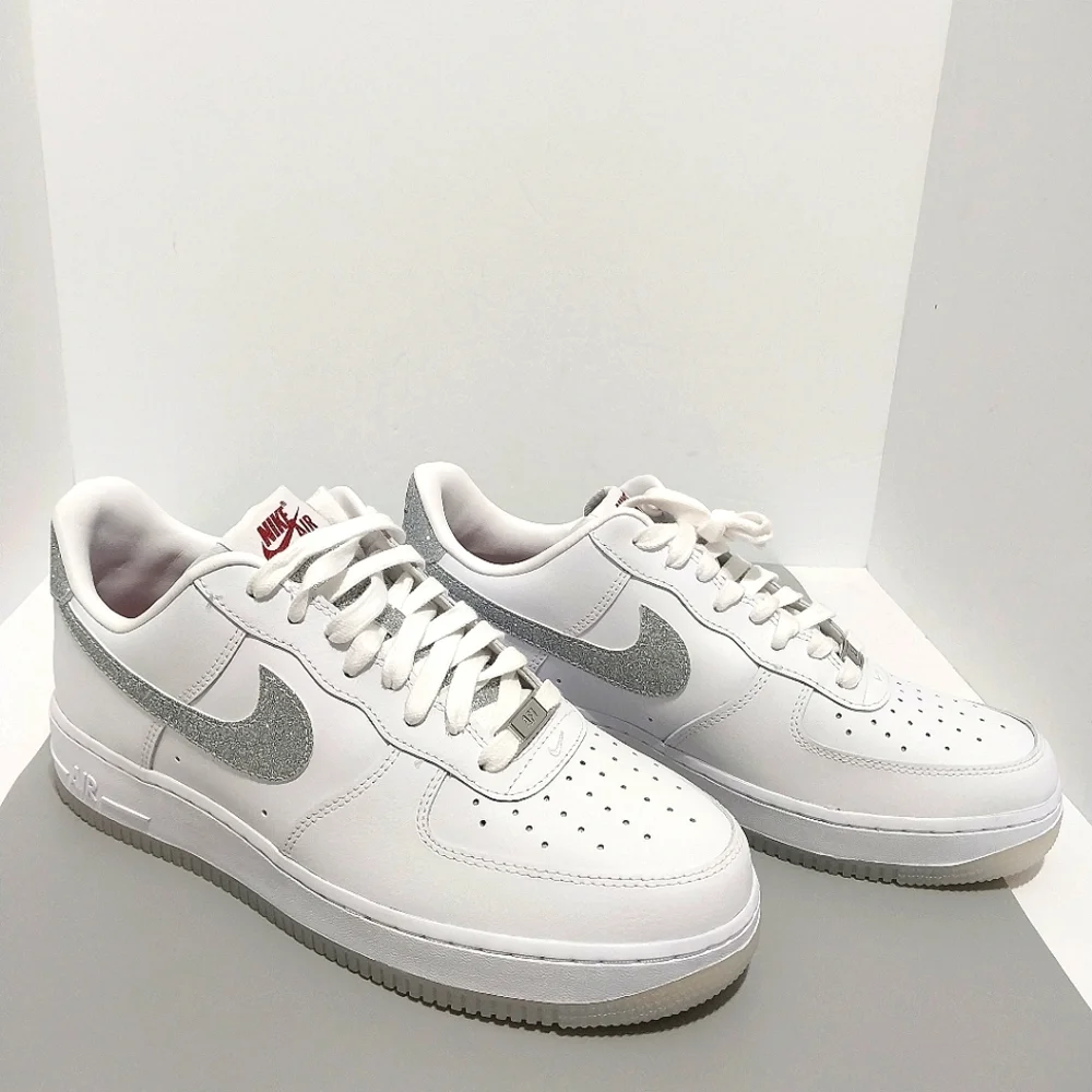 Nike Air Force 1 Low‎ '07 LX Glitter Swoosh, NEW, Size 10.5| EUR 42.5